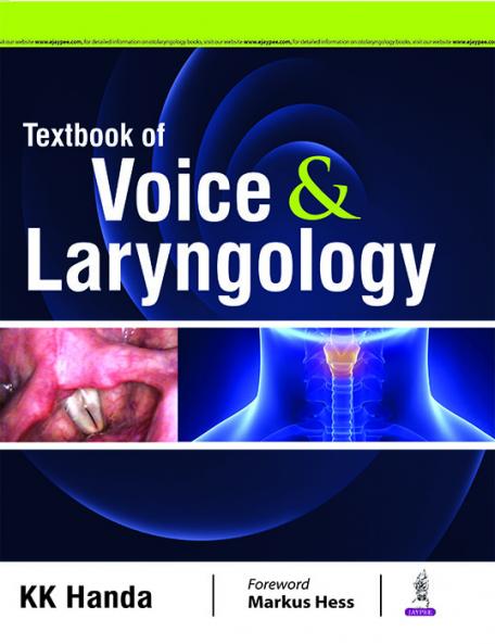 TEXTBOOK OF VOICE & LARYNGOLOGY