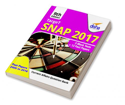 TARGET SNAP 2017 (Past Papers 2005 - 2016) + 5 Mock Tests - 9th Edition
