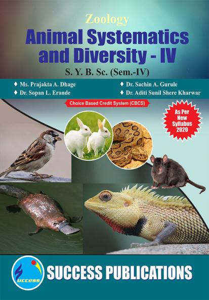 Animal Systematics and Diversity – IVS.Y.B.Sc Sem-II