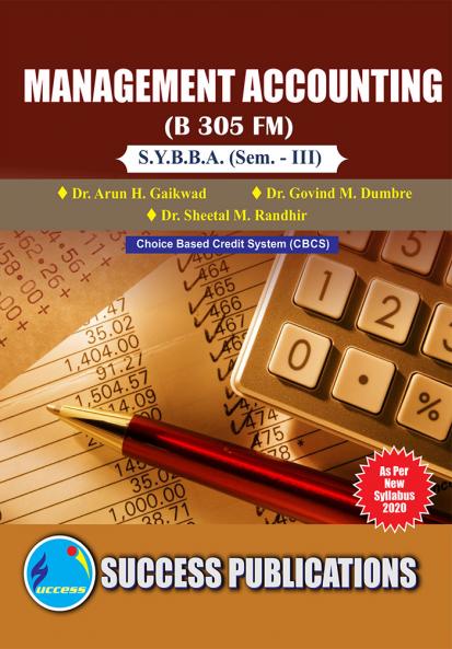Management Accounting (305 FM)BBA Sem-III