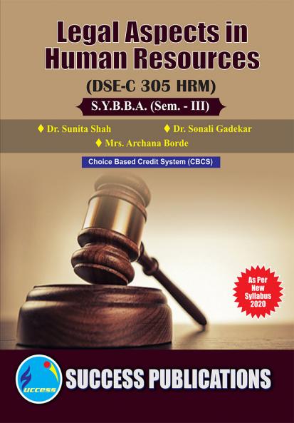 Legal Aspects in Human Resources ( 306HRM) BBA Sem-III