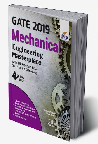 GATE 2019 Mechanical Engineering Masterpiece with 10 Practice Sets (6 in Book + 4 Online) 6th edition