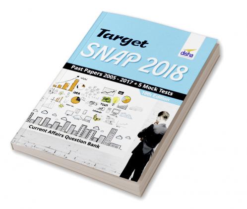 TARGET SNAP 2018 (Past Papers 2005 - 2017) + 5 Mock Tests 10th Edition