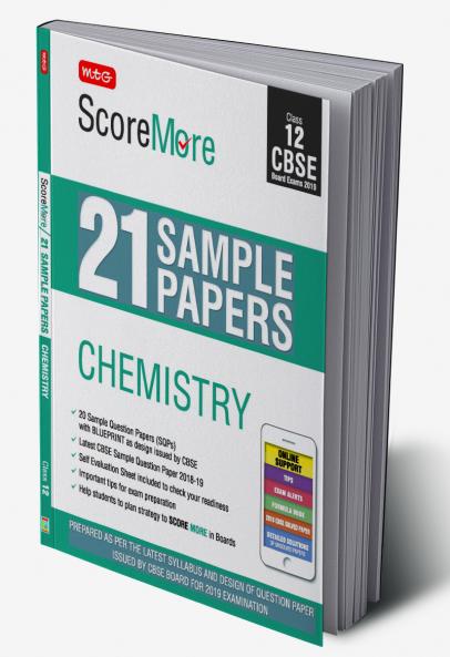 ScoreMore 21 Sample Papers CBSE Boards – Class 12 Chemistry