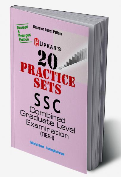 20 Practice Sets SSC Combined Graduate Level EXAMINATION (TIER-I)