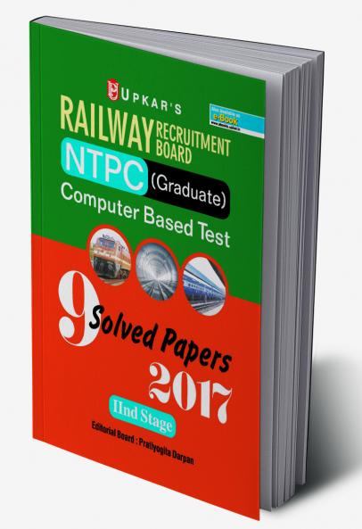 RAILWAY RECRUITMENT BOARD NTPC (Graduate) Computer Based Test 9 Solved Papers 2017 Iind Stage