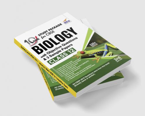 10 in One Study Package for CBSE Biology Class 12 with Objective Questions & 3 Sample Papers 3rd Edition