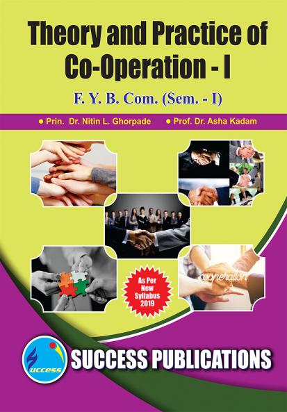 FYCOM - Sem - I- Co-Opration-English MediumF.Y.B.Com Sem.-I