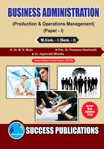 Business Administration (Production and Operation Management -I)M.Com Sem-I