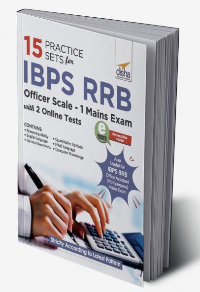 15 Practice Sets for IBPS RRB Officer Scale 1 Mains Exam with 2 Online Tests