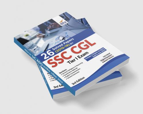 26 Solved Papers (2010-19) for SSC CGL Tier I Exam 3rd Edition