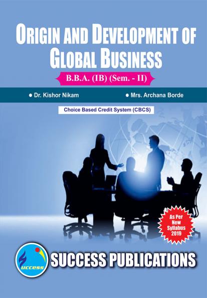 Origin & Development of Global BusinessBBA SEM.-II