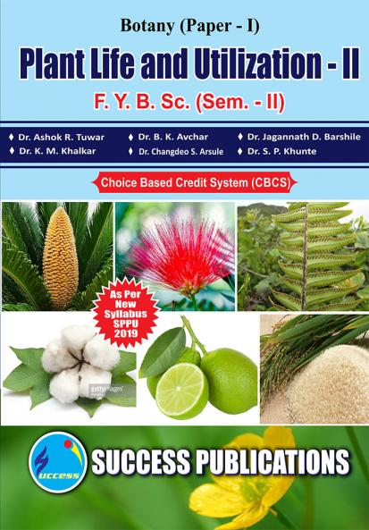 Plant Life and Utilization - II (Paper I)F.Y.B.Sc Sem-II