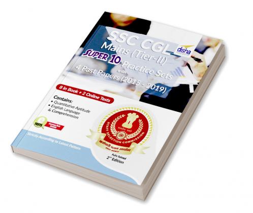 SSC CGL Mains (Tier II) Super 10 Practice Sets with 4 Past Papers (2015 - 2019)