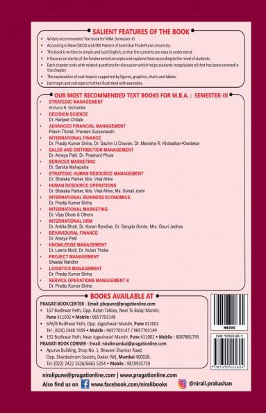 Pravin Thorat & Praveen Suryavanshi ADVANCED FINANCIAL MANAGEMENT (MBA Semester 3)