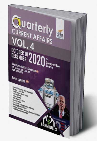 Quarterly Current Affairs Vol. 4 - October to December 2020 for Competitive Exams