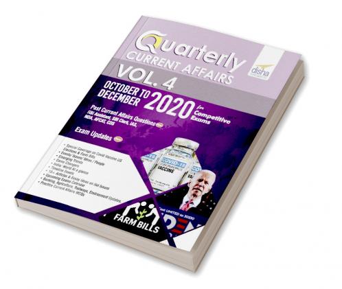 Quarterly Current Affairs Vol. 4 - October to December 2020 for Competitive Exams