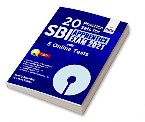 20 Practice Sets for SBI Apprentice Exam 2021 with 5 Online Tests
