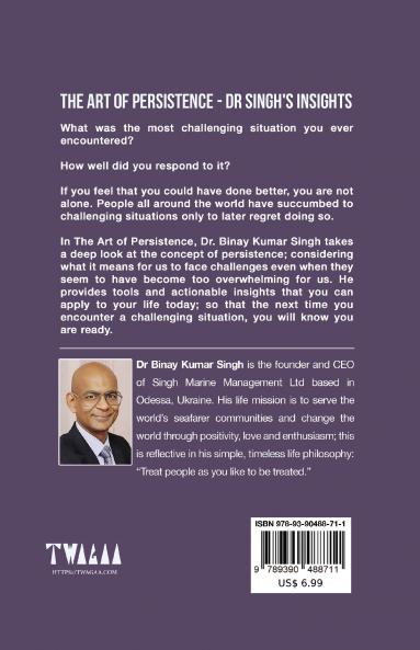 THE ART OF PERSISTENCE - DR SINGH'S INSIGHTS
