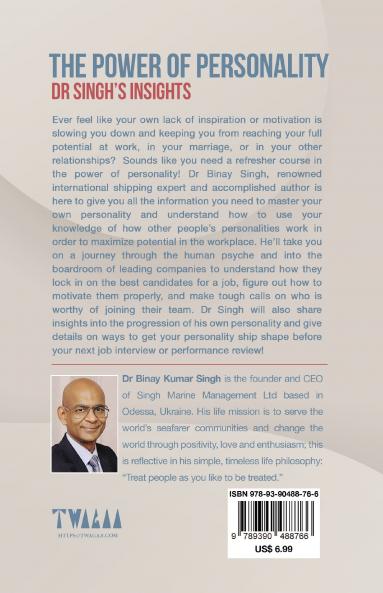 THE POWER OF PERSONALITY: DR SINGH’S INSIGHTS