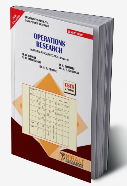 OPERATIONS RESEARCH (SY BSc Computer Science Semester 4 Mathematics (MTC 242) Paper 2)