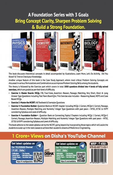 Foundation Course in Chemistry for JEE/ NEET/ Olympiad Class 10 with Case Study Approach - 5th Edition
