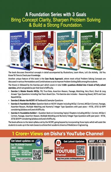 Foundation Course in Biology with Case Study Approach for NEET/ Olympiad Class 9 - 5th Edition