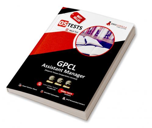 GPCL Assistant Manager Book 2023 - Gujarat Power Corporation Limited - 5 Full Length Mock Tests (Solved Objective Questions) with Free Access to Online Tests