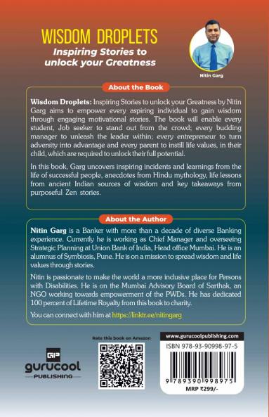 WISDOM DROPLETS: Inspiring Stories to unlock your Greatness