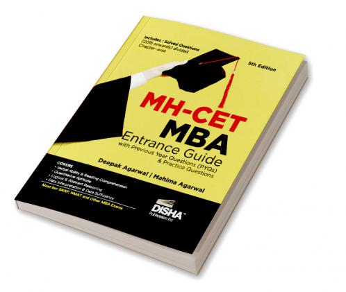 MH-CET MBA Entrance Guide with Previous Year (PYQs) & Practice Questions 5th Edition | Complete preparatory Material for Maharashtra Common Entrance Test |