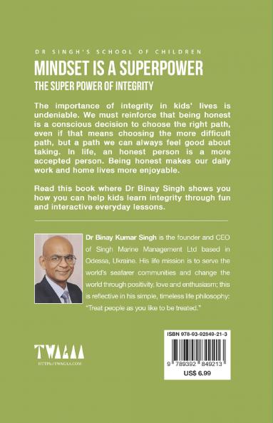 MINDSET IS A SUPERPOWER - THE SUPERPOWER OF INTEGRITY
