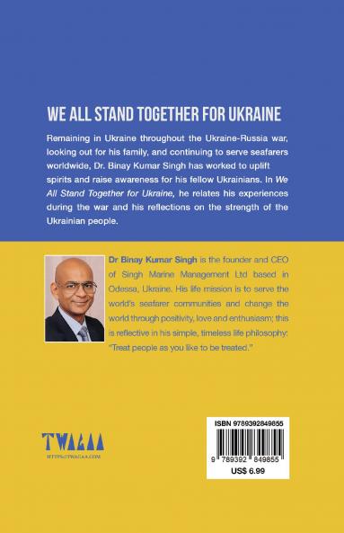WE ALL STAND TOGETHER FOR UKRAINE