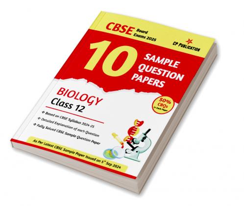 CBSE 10 Sample Question Papers Class 12 Biology for 2024 Board Exam