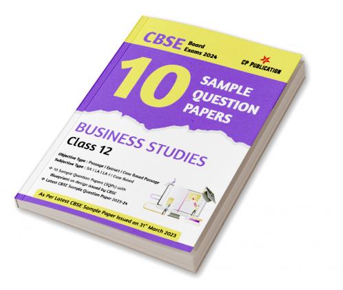CBSE 10 Sample Question Papers Class 12 Business Studies for 2023 Board Exam