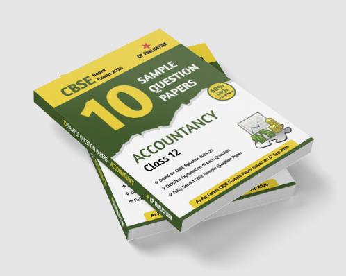 CBSE 10 Sample Question Papers Class 12 Accountancy for 2024 Board Exam