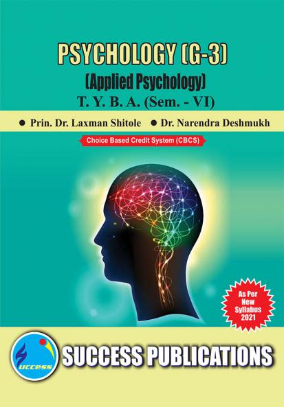 Applied Psychology (G-3)                                                        (PSYCHOLOGY)T.Y.B.A Sem.-VI