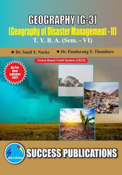Geography of Disaster Management -II (G-3)(GEOGRAPHY)T.Y.B.A Sem.-V