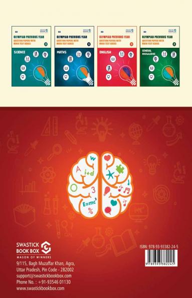 Olympiad Previous Year Question Papers and Mock Test Series For Class 1 - Science [7 Years] [2018-2024]