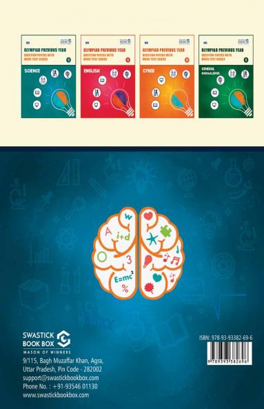 Olympiad Previous Year Question Papers and Mock Test Series For Class 3 - English  [7 Years] [2018-2024]
