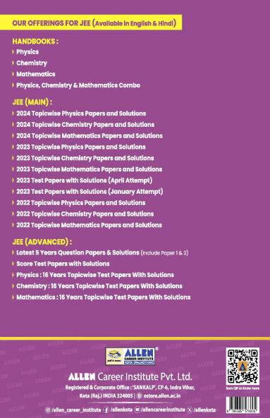 JEE MAIN 2023 Test Papers with Solutions in Hindi (January Session-1)
