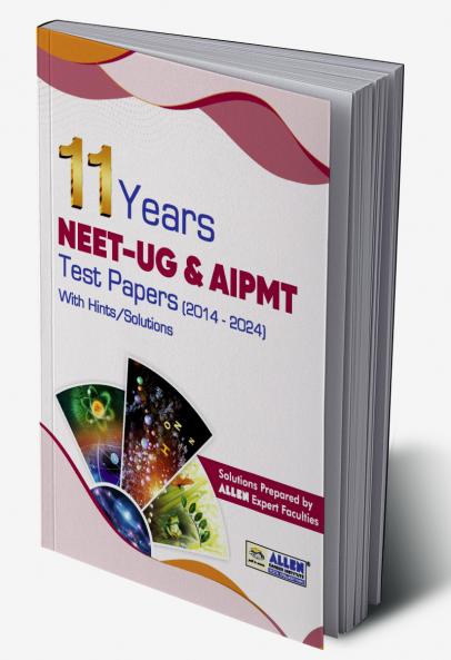 NEET-UG/AIPMT 11 Years Solved Papers in ENGLISH
