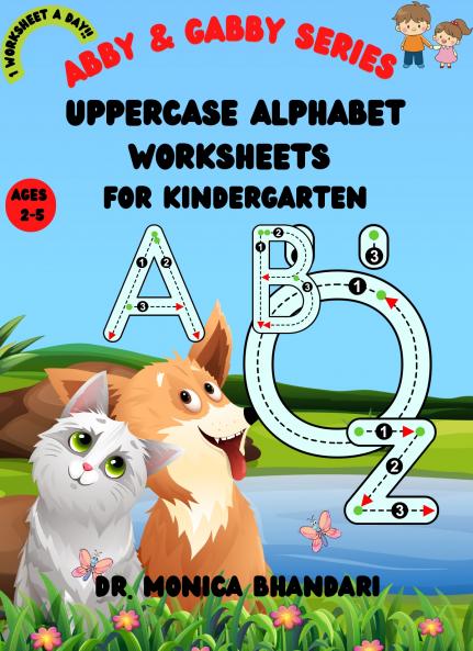 Uppercase Alphabet Worksheets for Kindergarten