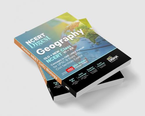 NCERT Digest Geography – Old + New NCERT Class VI – XII Concepts in ONE LINER Format for UPSC & State PSC Civil Services Exams with 30+ Hours Video Course | Notes for a strong IAS Prelims & Mains Foundation | First Book with a seamless integration of Old & New NCERT Books |