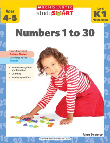 Numbers 1 to 30 K1 (Scholastic Studysmart)