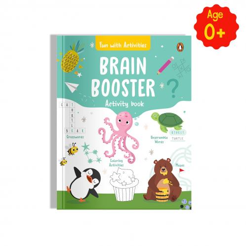 Fun with Activities: Brain Booster (Penguin Early Learning Series): Fun and Interactive Activity Book for PreSchool Kids Toddlers