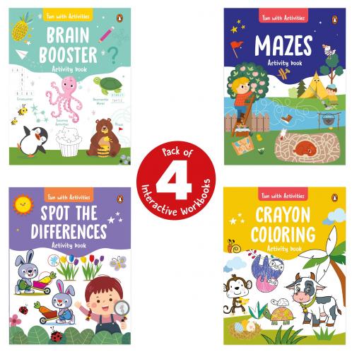 Fun with Activities Pack (4 Books Pack)
