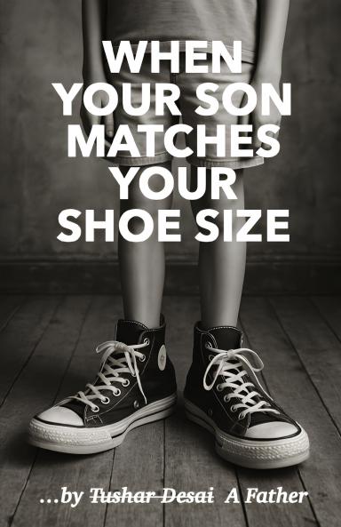 When Your Son Matches Your Shoe Size