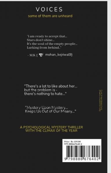 VOICES: some of them are unheard