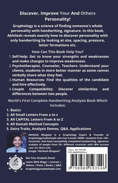 Look And Analyse: Learn Complete Graphology Handwriting Analysis In This Book!