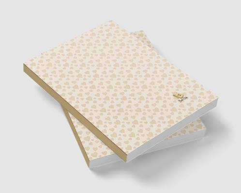 Undated Monthly School Planner: Cute Pink Pastel Hearts Monthly Planner (8.5 × 11 in) | Teachers &amp; Students | Profile | Schedule | Month | Weeks | Days | Project | Reflection | Notes